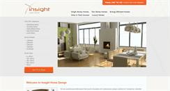 Desktop Screenshot of insighthomedesign.com.au